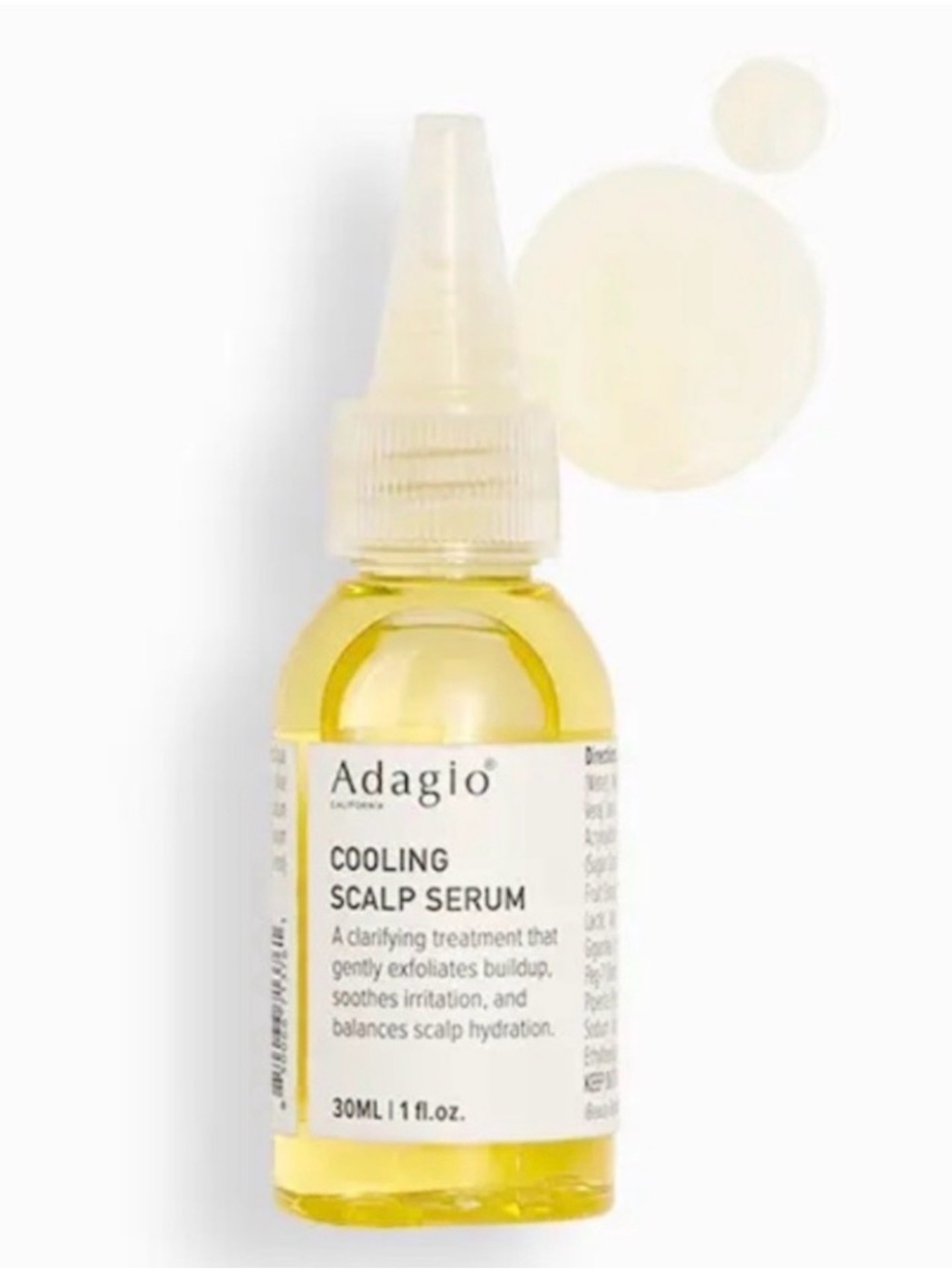 Adagio Cooling Scalp Serum Conditioner - Yellow